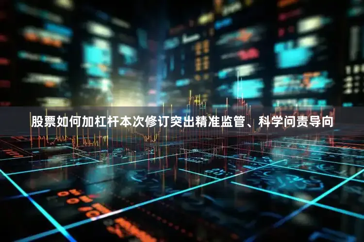 股票如何加杠杆　　本次修订突出精准监管、科学问责导向