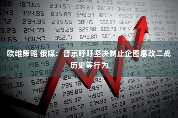 欧维策略 俄媒：普京呼吁坚决制止企图篡改二战历史等行为