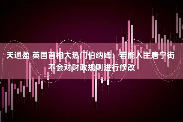 天通盈 英国首相大热门伯纳姆：若能入主唐宁街 不会对财政规则进行修改