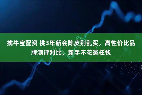 擒牛宝配资 挑3年新会陈皮别乱买，高性价比品牌测评对比，新手不花冤枉钱